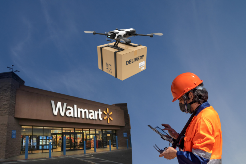 Walmart ya usa drones para envíos a domicilio