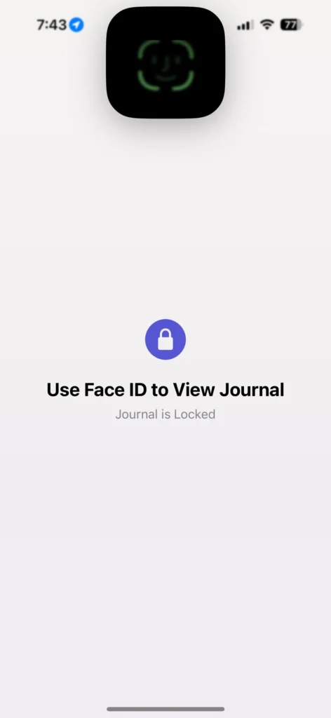 Journal: la app de iPhone para llevar un diario