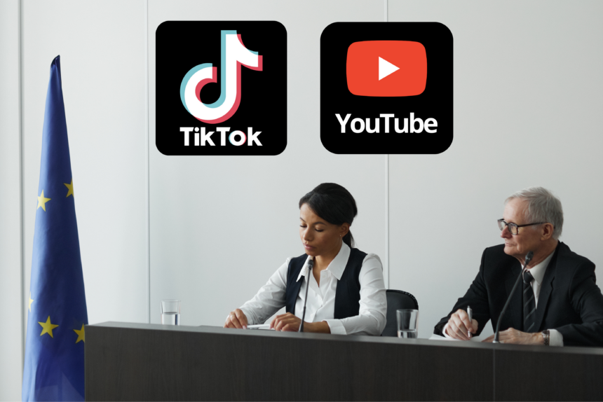 TikTok y YouTube también tendrán que rendir cuentas ante la UE