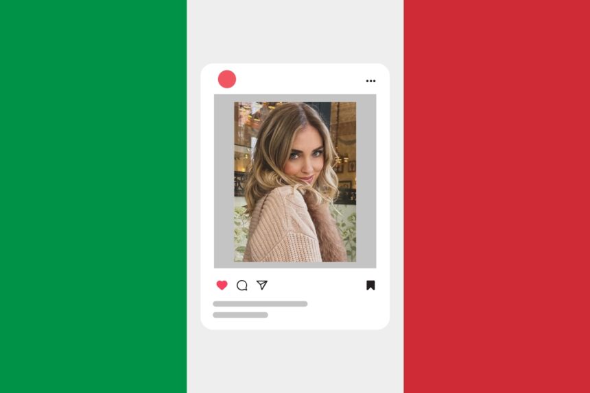 Los influencers italianos más famosos del momento en Instagram