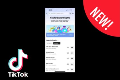 TikTok lanza Creator Search Insights para obtener tendencias de búsqueda