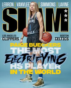 paige bueckers en la portada de slam magazine