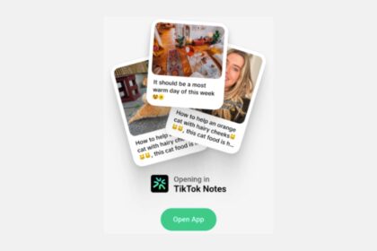 TikTok Notes. La funcionalidad de TikTok para competir con Instagram