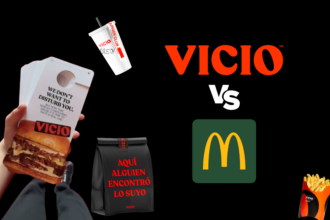 Vicio vs Mc Donalds: el atrevido marketing de guerrilla
