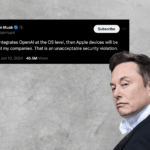 A Elon Musk no le han gustado las novedades de Apple