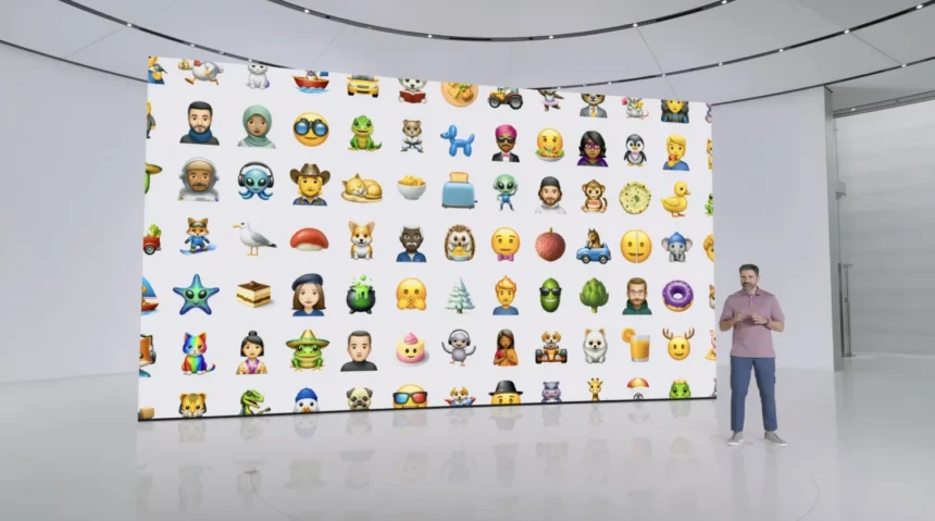 Genmoji: Apple te permitirá generar tus propios emojis