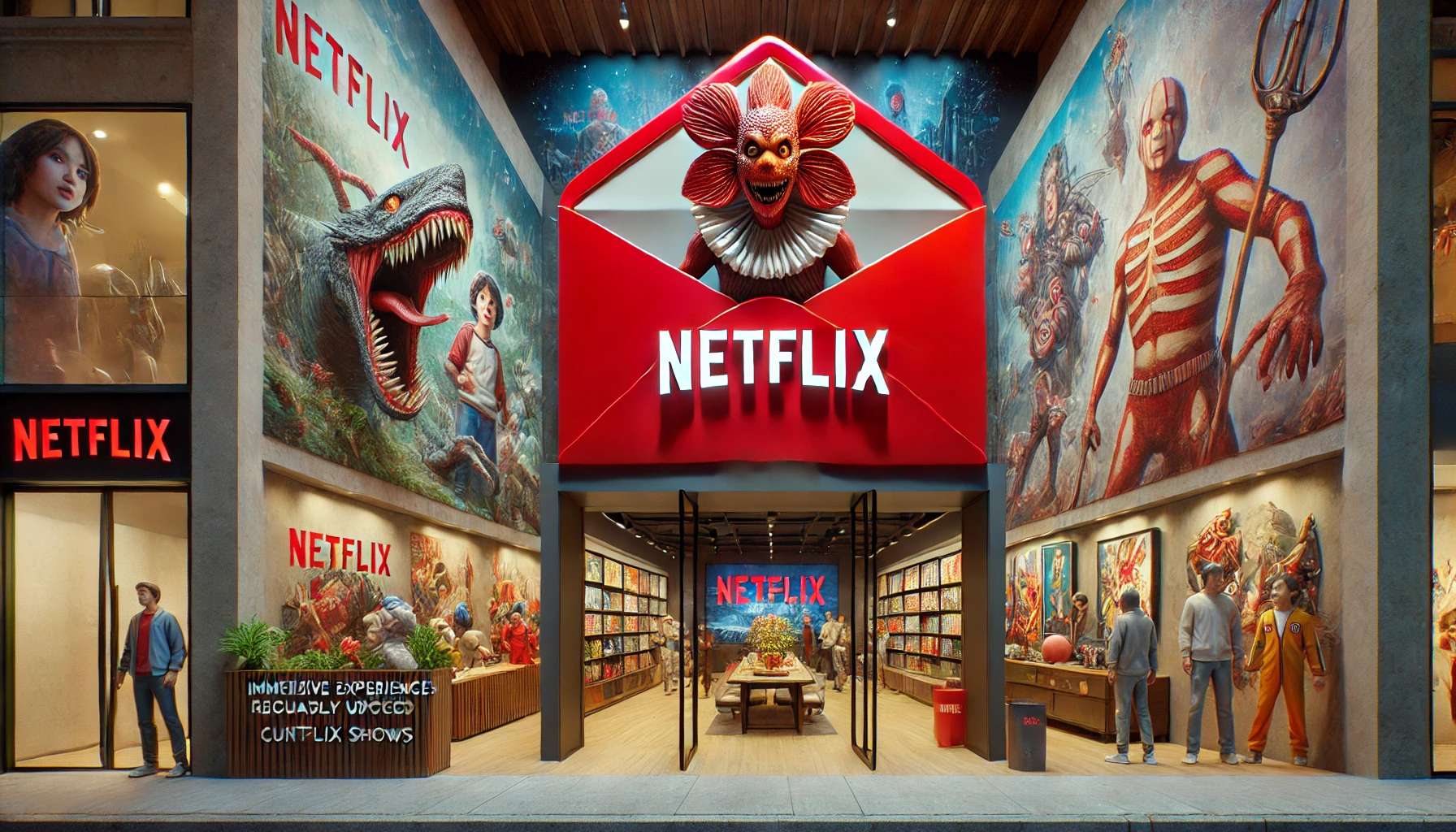 Netflix House las primeras tiendas inmersivas de Netflix Marketing4all