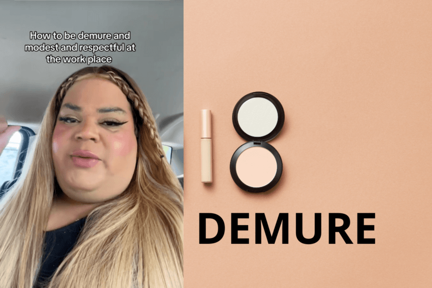 ¿Qué significa “very demure”?